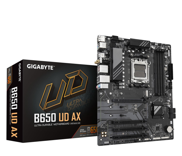 GIGABYTE Płyta główna B650 UD AX AM5 4DDR5 HDMI/DP ATX - 1363724 - zdjęcie